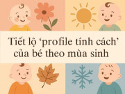 Bà bầu - Tiết lộ cho mẹ bầu "profile tính cách" của bé theo mùa sinh và gợi ý đặt tên phù hợp