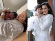 Bà bầu - Á hậu Hoàng My kể 12 tiếng đau bủn rủn khi sinh con, Hoàng Thùy Linh và nhiều người cảm phục