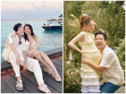 Bà bầu - Người đẹp Việt "thắng đời 1-0" khi được chồng cưng như trứng mỏng lúc bầu bí