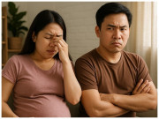 Vợ cực nhọc mang thai và chăm con, người chồng thốt lên hai câu nói khiến cô vỡ mộng