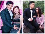 Bà bầu - Bóng hồng bên 2 ca sĩ tên Trường: Người vất vả mang thai, người ngày càng nhuận sắc sau sinh