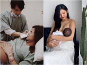 Bà bầu - Sao Việt đi đẻ: Puka đau dữ dội vẫn xinh, Mai Vân Trang và Chúng Huyền Thanh gợi cảm khi cho con bú