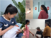 Bà bầu - Vợ kém 26 tuổi của Tiết Cương và hành trình đi đẻ: Từ nhập viện khẩn cấp đến lộ diện tươi tắn sau sinh