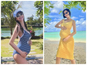 Bà bầu - Từng tuyệt vọng vì hiếm muộn, diễn viên Hàn giờ đây khoe bụng bầu song thai tại Việt Nam