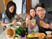 Bà bầu - Cơm bầu dinh dưỡng, đủ vị của dàn sao Việt: H'Hen Niê ăn đơn giản mà ngon, Phương Oanh nạp đủ "sơn hào hải vị" sát ngày sinh