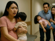 Bà bầu - Tôi ôm con sốt chờ ở hành lang bệnh viện, chết lặng khi thấy chồng đưa một đứa trẻ khác đi cấp cứu