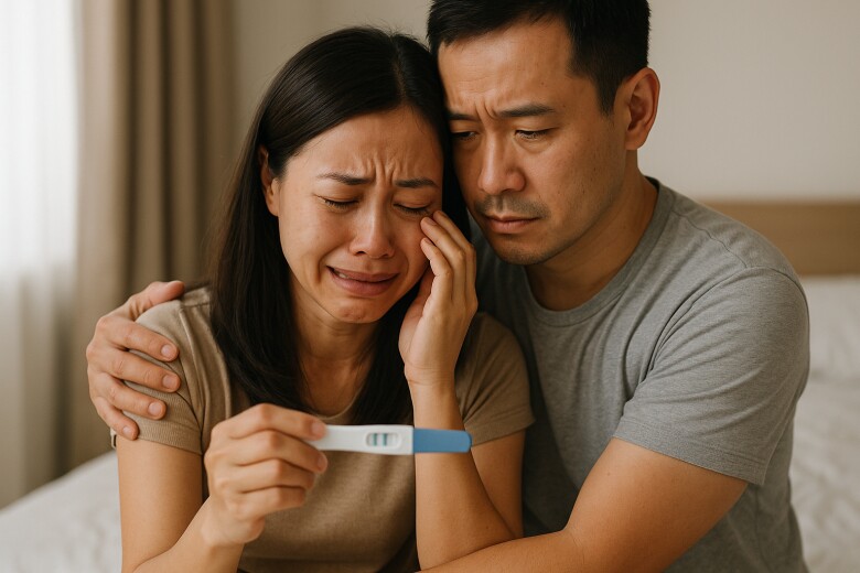 Tôi khóc òa khi mang thai, bao uất ức, tủi thân cứ thế trào ra.