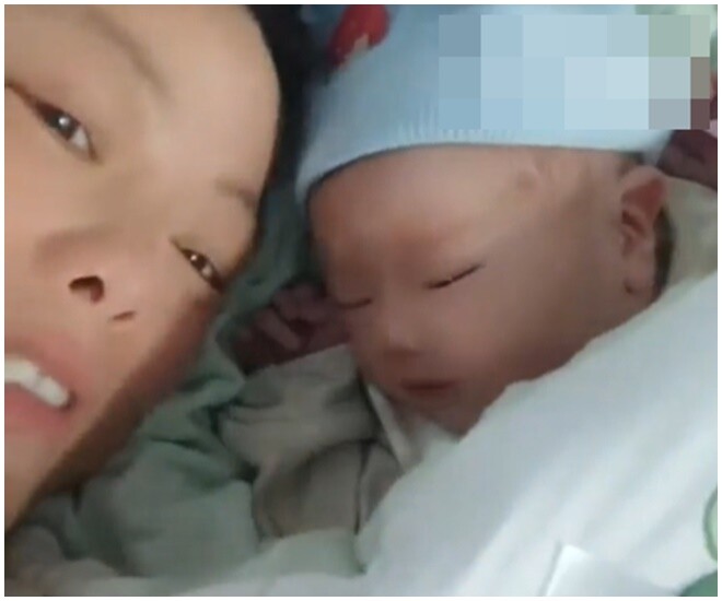 Người phụ nữ nghĩ mình béo lên mà không ngờ bản thân đã mang thai.