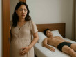 Bầu bí mệt mỏi, tôi tranh thủ về nhà nghỉ trưa và sững sờ trước cảnh tượng trong phòng ngủ