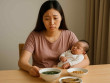 Vừa chuyển khoản 5 triệu cho mẹ chồng chăm cữ, tôi chết lặng khi nhìn mâm cơm đầu tiên