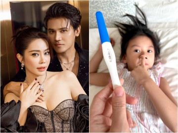 Diễn viên Vũ Ngọc Ánh mang bầu lần 2, nửa đêm vừa ăn vừa khóc khiến chồng định cho đi cấp cứu