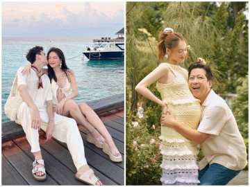 Người đẹp Việt thắng đời 1-0 khi được chồng cưng như trứng mỏng lúc bầu bí