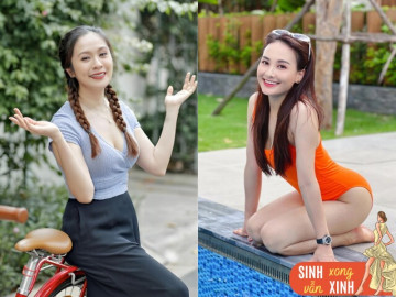 Được người đặc biệt hộ tống đi đẻ bằng xe máy, sau sinh cật lực kiếm tiền nuôi con 6 Sao Việt đẻ 2 con cách nhau 10 tuổi: Thanh Thuý bị đồn có bầu để níu giữ hôn nhân, vợ Quốc Trường sinh xong càng rạng rỡ