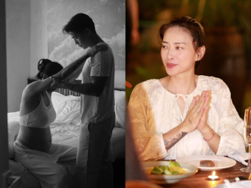 Ngô Thanh Vân gặp biến chứng thai kỳ hiếm gặp, Huy Trần nhức não mỗi khi lên thực đơn cho vợ