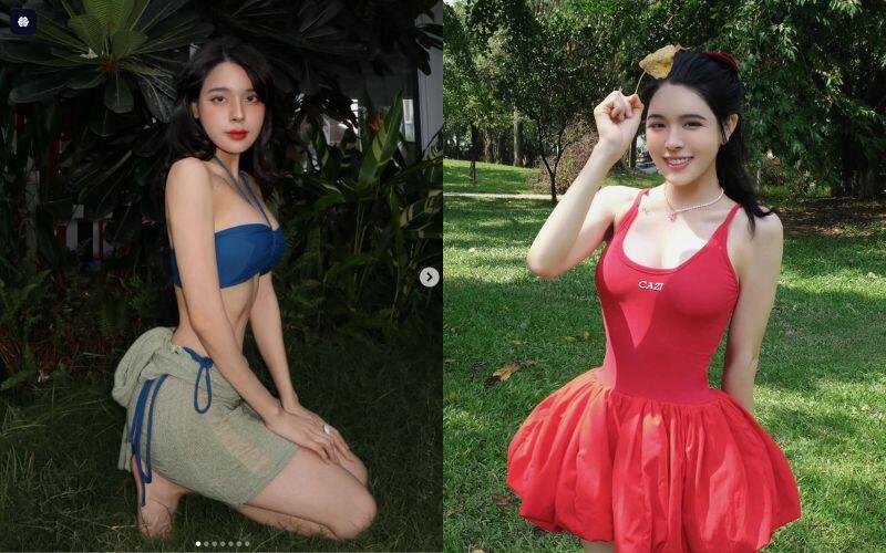 Không chỉ sở hữu hình thể nóng bỏng, bạn gái Văn Thanh còn ghi điểm với gương mặt thanh tú, ngũ quan sắc nét, sống mũi cao. Bạn gái Văn Thanh còn sở hữu làn da mịn màng, trắng sáng.
