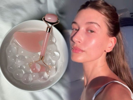 Hailey Bieber hút 3 triệu lượt xem chỉ trong 21 giây với cách làm căng da tại nhà hiệu quả không ngờ
