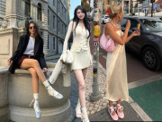 Thời trang - 6 kiểu phối giày ballet buộc dây chuẩn thanh lịch, giúp chị em mặc đẹp mọi lúc