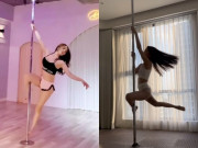 Đẹp - Top 8 mỹ nhân Việt khoe dáng nảy lửa mỗi khi múa cột luyện tập, từ Hoa hậu đến mẹ bầu đều "gây sốt"