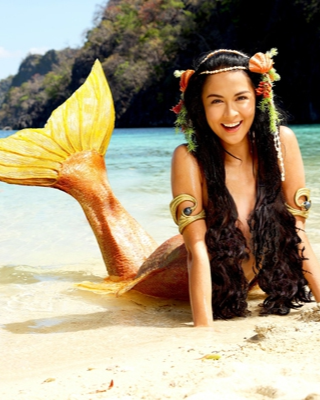 Dù sở hữu một gia tài phim ảnh đồ sộ, Marian Rivera được khán giả biết đến nhiều nhất qua bộ phim về nàng tiên cá Dyesebel 