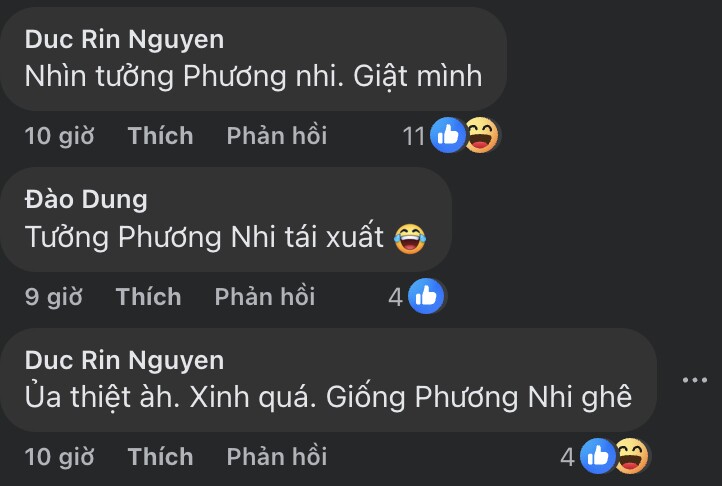 Nhiều bình luận không tiếc lời ngợi khen dành cho Trà My. Bên cạnh những ý kiến cho rằng cô nàng phù hợp để thi Hoa hậu hơn thì cũng không ít người đánh giá nhan sắc của Nàng Mơ có nét tương đồng Á hậu Phương Nhi. 