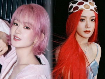 Triệu Lệ Dĩnh đã làm mẹ nhưng mỗi lần đổi màu tóc đều khiến CĐM  "dậy sóng", luôn chọn style nổi loạn để "lột xác"