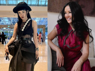 Diva Hồng Nhung tuổi 50+ vẫn thử sức với kiểu tóc mái khó nhằn, hóa ra là bí thuật trẻ hóa của nhiều sao Việt