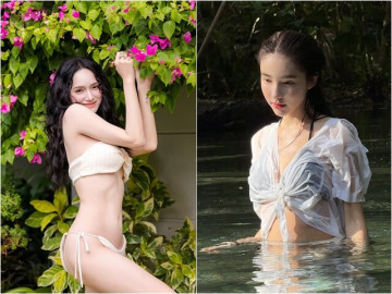 Nữ thần chuyển giới gây choáng váng với body chuẩn mẫu, eo bé xíu khó tin làm cho mỹ nam kém 3 tuổi mê tít