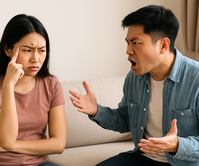 Kể từ khi vợ sinh con, chúng tôi thường xuyên cãi nhau. (Ảnh minh họa)