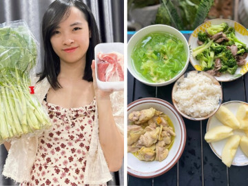 Mâm cơm cữ tự nấu của mẹ 8X gây sốt mạng xã hội, dân tình chia phe vì 1 điểm nhỏ xíu