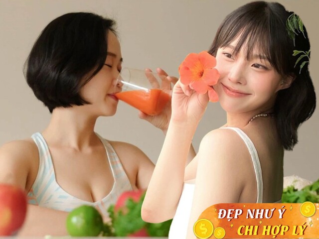 4 loại nước ép làm trắng da là "kem chống nắng tự nhiên", chống tia cực tím, giảm nhăn khiến loạt mỹ nhân châu Á đều mê