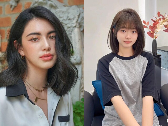 Tóc ngang vai cho mặt tròn: Top 15 kiểu đẹp trẻ trung, giúp mặt thon nhỏ được yêu thích nhất năm 2025