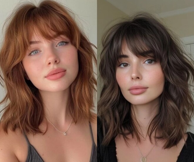 Tóc ngắn cũng có thể uốn xoăn nếu bạn chọn kiểu tóc phù hợp.