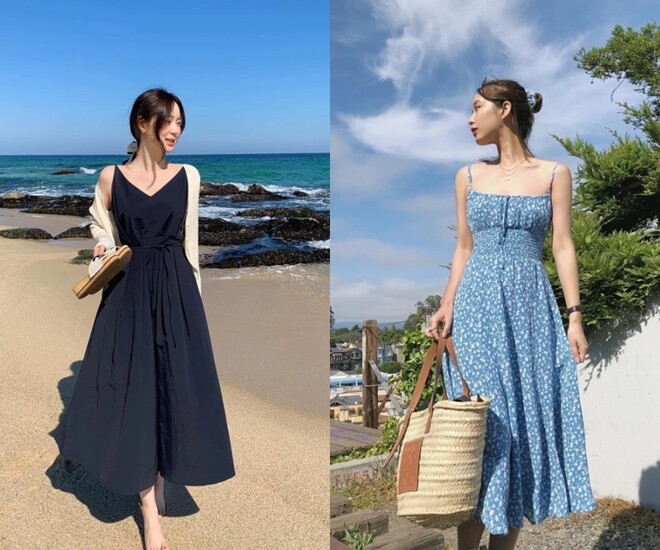 Mặc váy mùa hè cũng cần một chút sự tinh tế trong việc chọn màu để có vẻ ngoài hoàn mỹ.