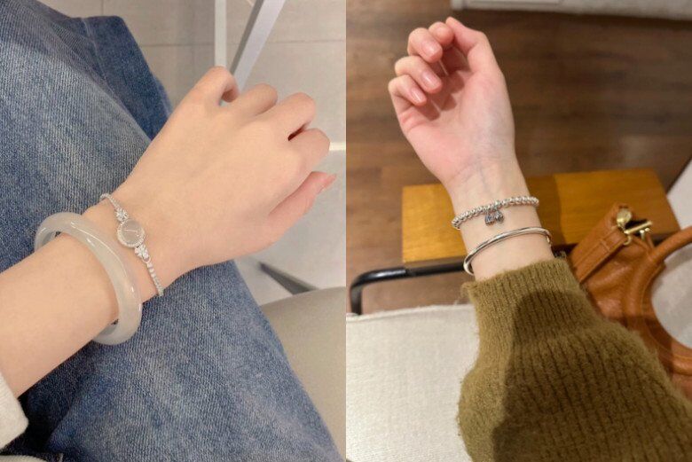 Ngọc bên trái, bạc bên phải là quy tắc đeo trang sức của người xưa để hút tài lộc.
