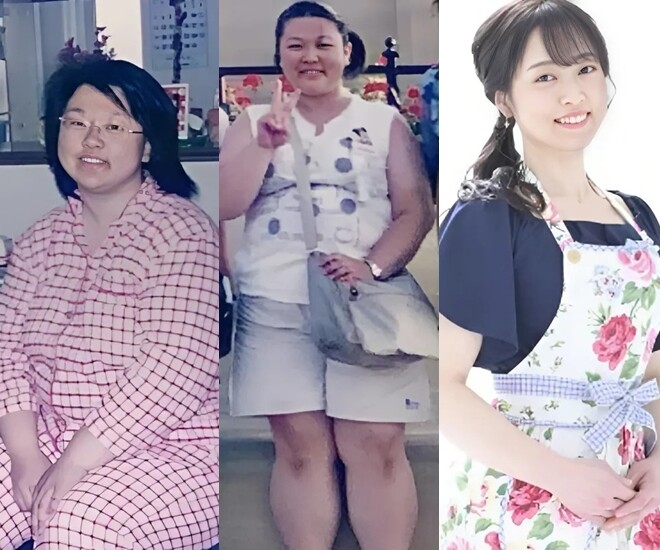 Saori Suzuki - chuyên gia ẩm thực người Nhật đã thành công giảm hơn 40kg.