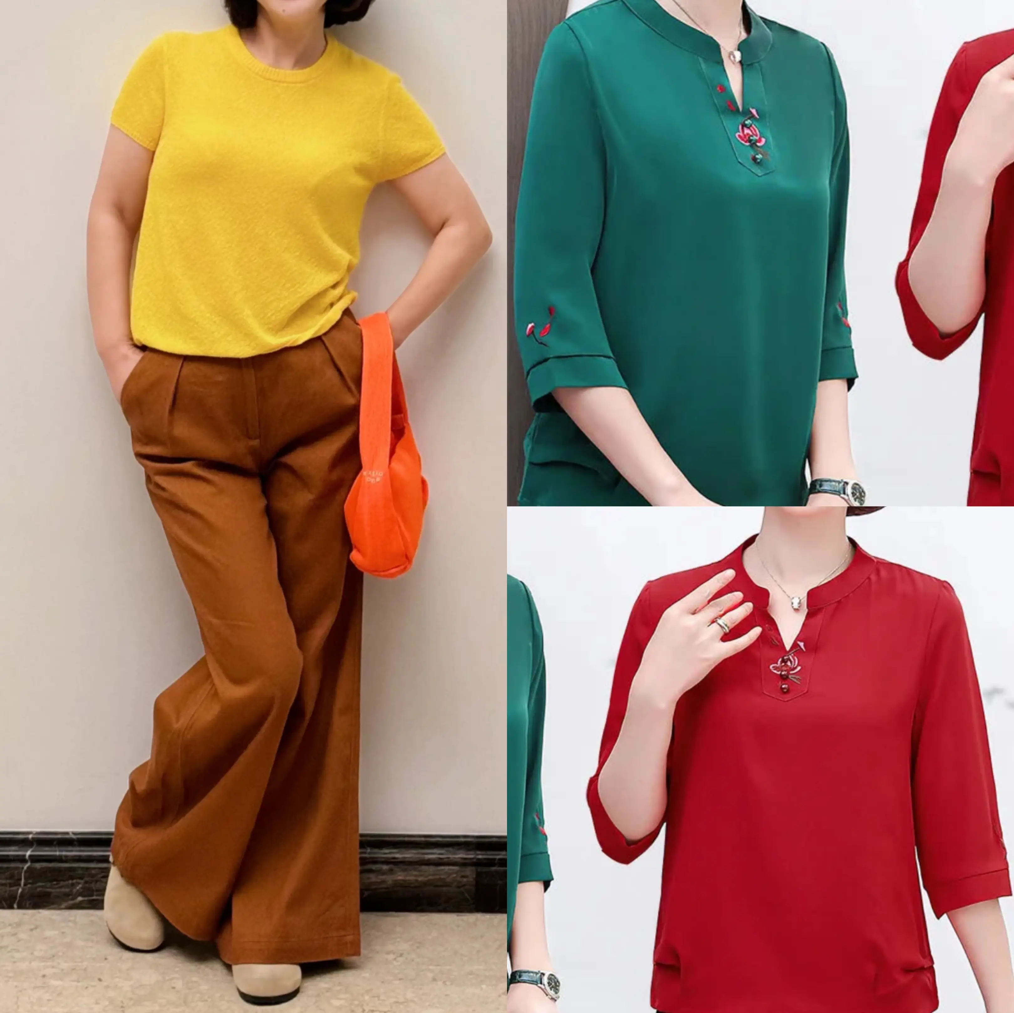 Màu sắc sặc sỡ sẽ khiến các cô nàng 30+ như tắc kè hoa và trở nên kém thanh lịch.