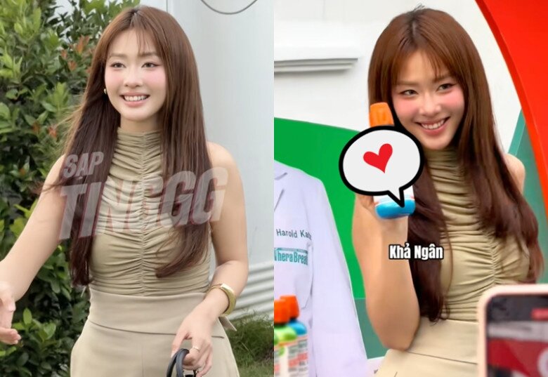 Visual đẹp đỉnh cao của Khả Ngân qua cam thường.