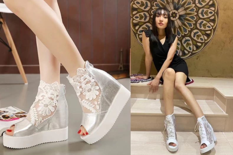 Những đôi giày này không chỉ khiến người mang trông già đi mà còn làm đôi chân trông mập và thô hơn. 