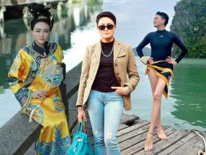 Mẹ chồng ca nương Kiều Anh U50 được khen quý phái như hoàng hậu, sinh đôi ở tuổi 47 mà vóc dáng vẫn ngời ngời