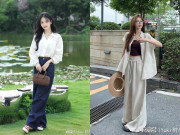 Thời trang - Sành điệu suốt mùa xuân hè 2025 với 4 cách mặc áo sơ mi và quần ống rộng, giúp nàng 1m5 trông như 1m7