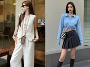 Thời trang - Hè đến áo dáng ngắn lại lên ngôi, các tín đồ thời trang đều diện theo cách này để trông cao và trẻ hơn