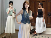 Sở hữu chân váy trắng nhưng không biết phối với gì trong tủ đồ, 5 outfit “cứu nguy” chuẩn xinh, cứ diện là đẹp