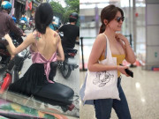 Thời trang - Loạt pha mặc áo hai dây lộ liễu của chị em khi đến hè khiến dân tình "xỉu ngang", gây mất điểm trầm trọng