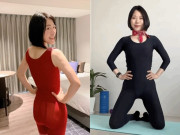 Đẹp - Bà nội trợ U60 có body nuột nà, trông trẻ hơn 20 tuổi nhờ tập động tác này trước khi đi ngủ, thành công giảm 7kg