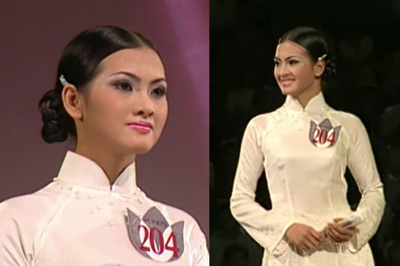 Thuở mới vào nghề, cô từng tham gia thi hoa hậu.