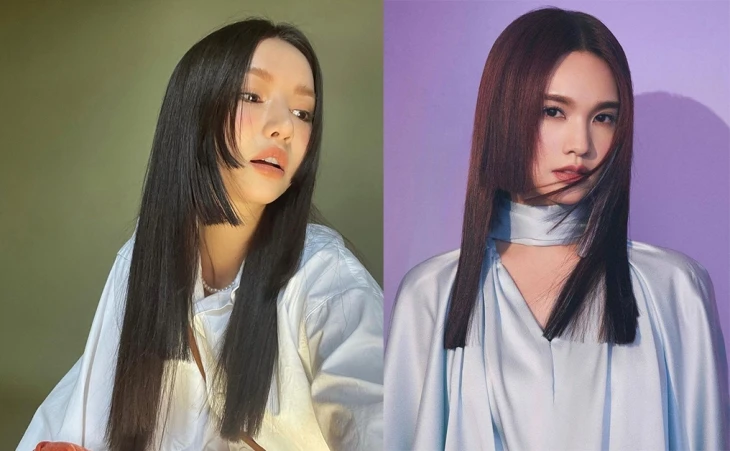 6 kiểu tóc rẽ ngôi giữa không hề “dừ” lại tôn ngũ quan hài hòa, chị em khỏi lo dìm nhan sắc như lời đồn - 7
