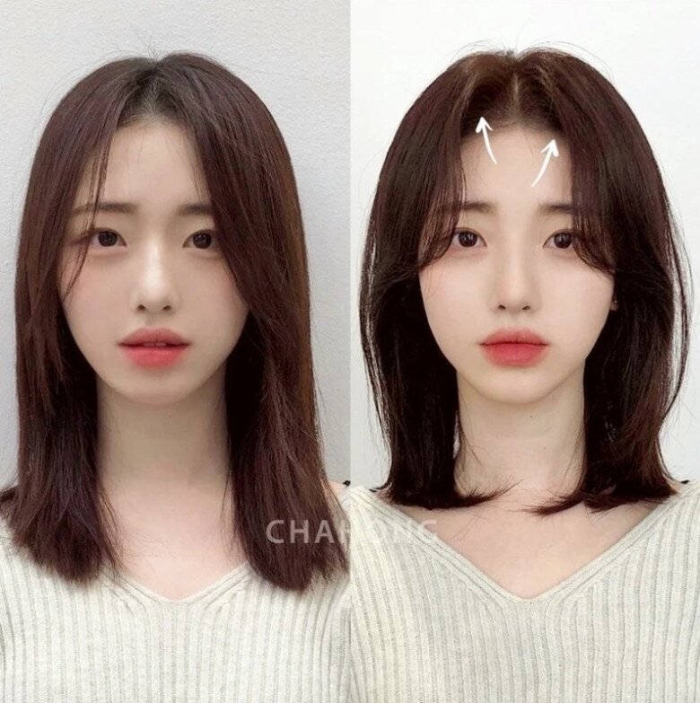 6 kiểu tóc rẽ ngôi giữa không hề “dừ” lại tôn ngũ quan hài hòa, chị em khỏi lo dìm nhan sắc như lời đồn - 3