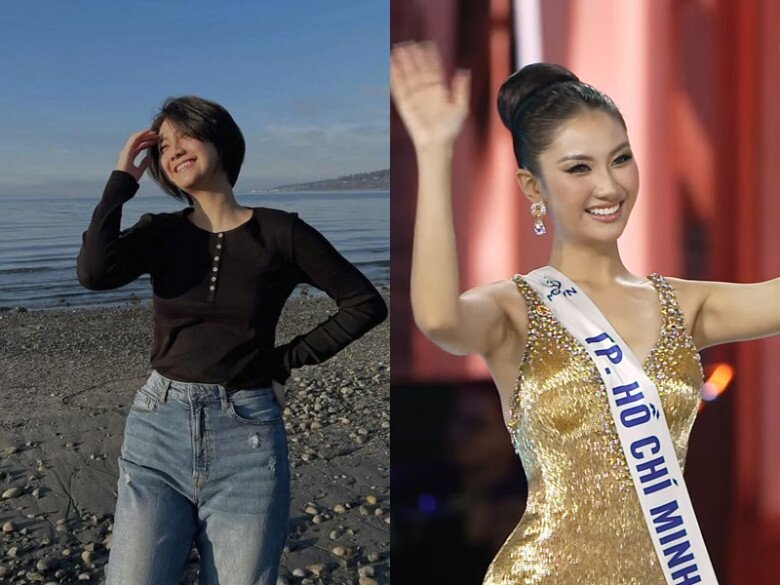 Phương Linh sở hữu nụ cười tươi và rạng rỡ đúng chuẩn hoa hậu. Nét đẹp ấy càng giúp cô ghi được thiện cảm trong mắt công chúng.