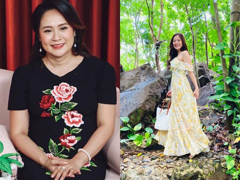 Từng có thời gian tăng cân sau sinh, Thanh Thúy nhanh chóng tìm cách lấy lại vóc dáng.