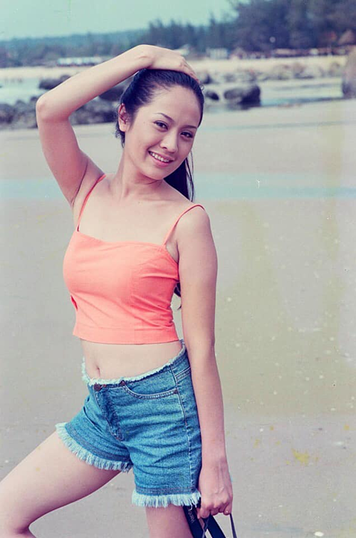 Nhan sắc của Thanh Thúy thời trẻ được đạo diễn Vũ Ngọc Đãng chụp lại và khen ngợi hết lời.